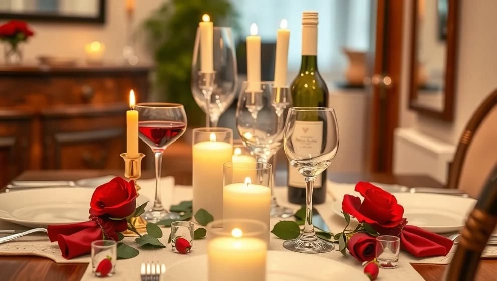 Alla hjärtans dag middag som ni aldrig glömmer