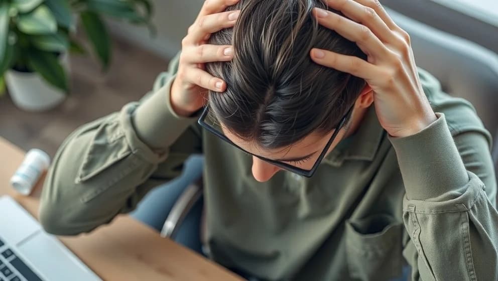 Huvudvärk uppe på huvudet - vad beror det på?