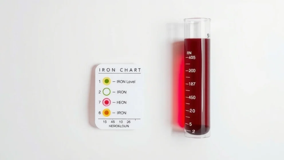Lågt ferritin med normalt hemoglobin