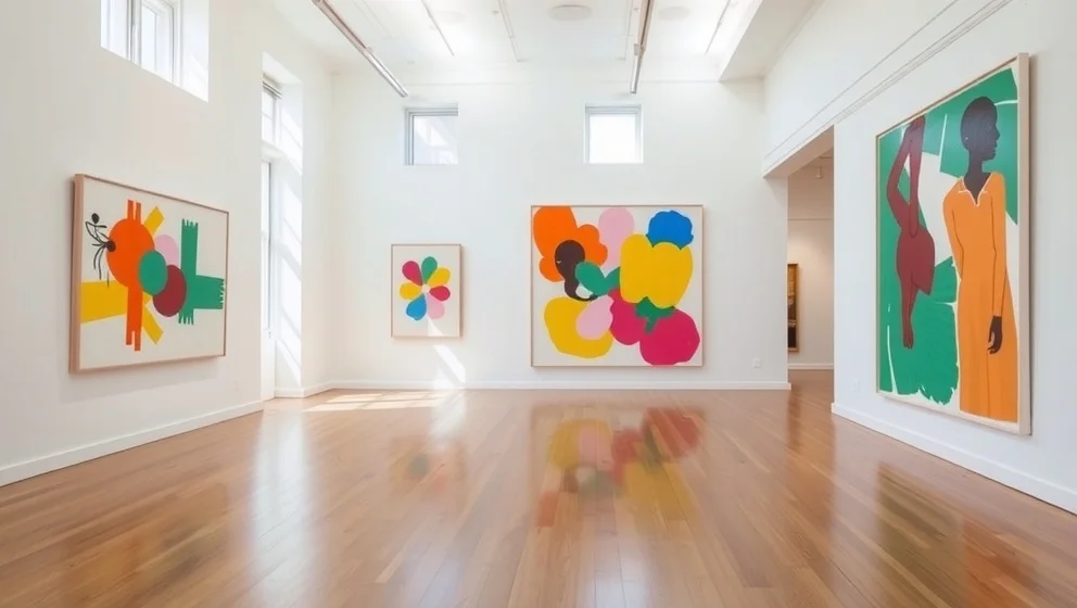 Lars Lerins utställning i Stockholm