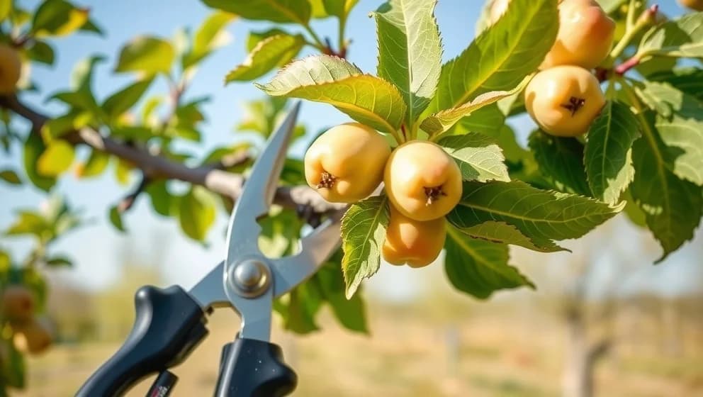 När ska man beskära äppelträd