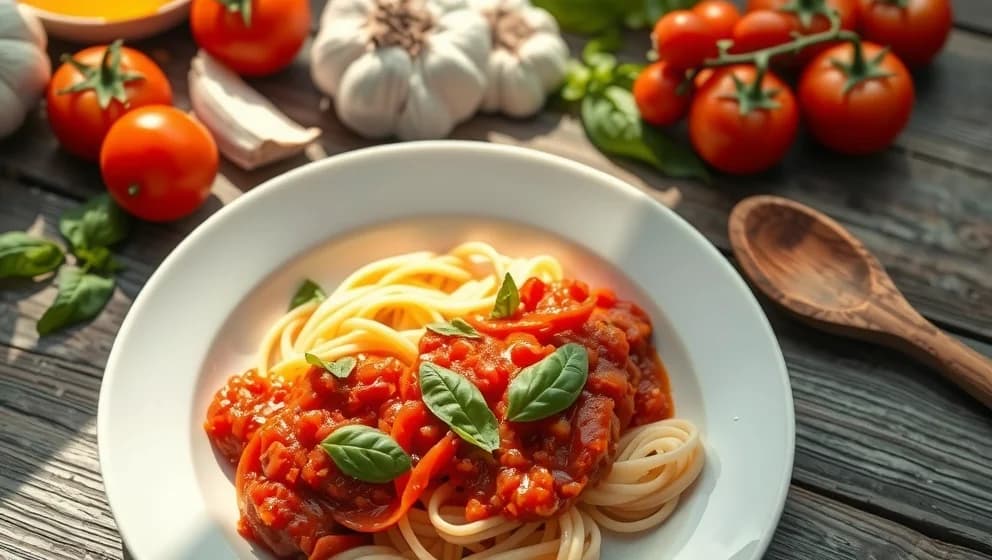 Pasta pomodoro recept som alla älskar