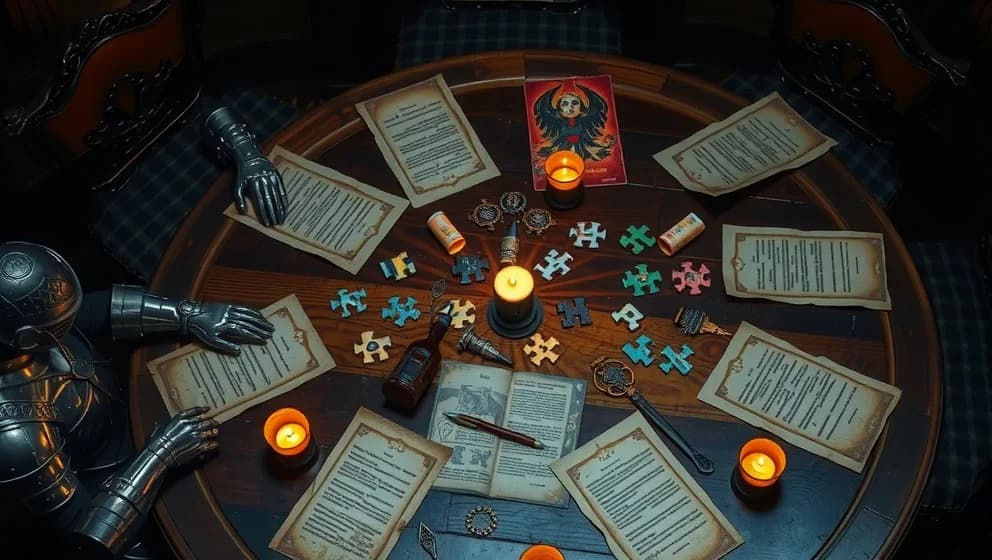 Riddarna kring Dannys bord och deras hemliga möten