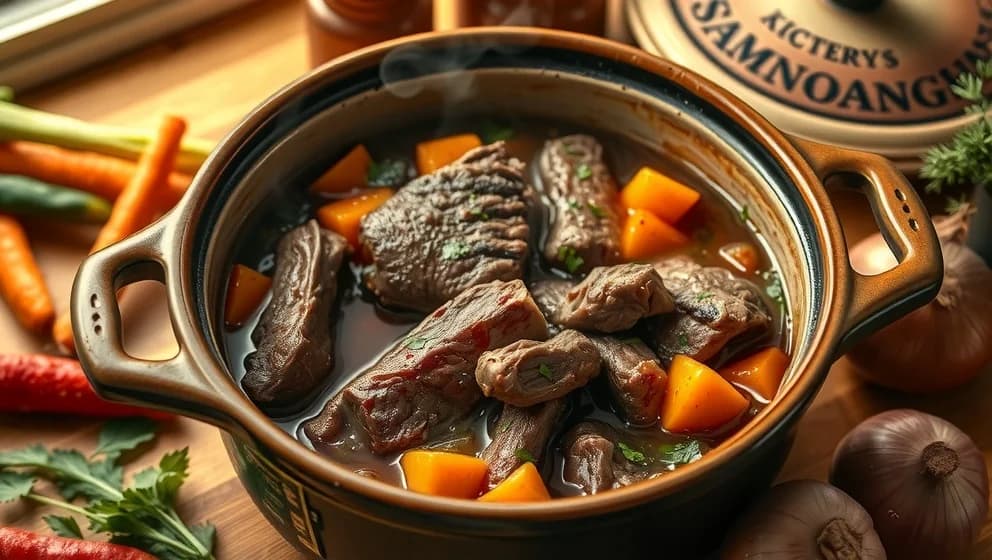 Världens godaste gryta på högrev