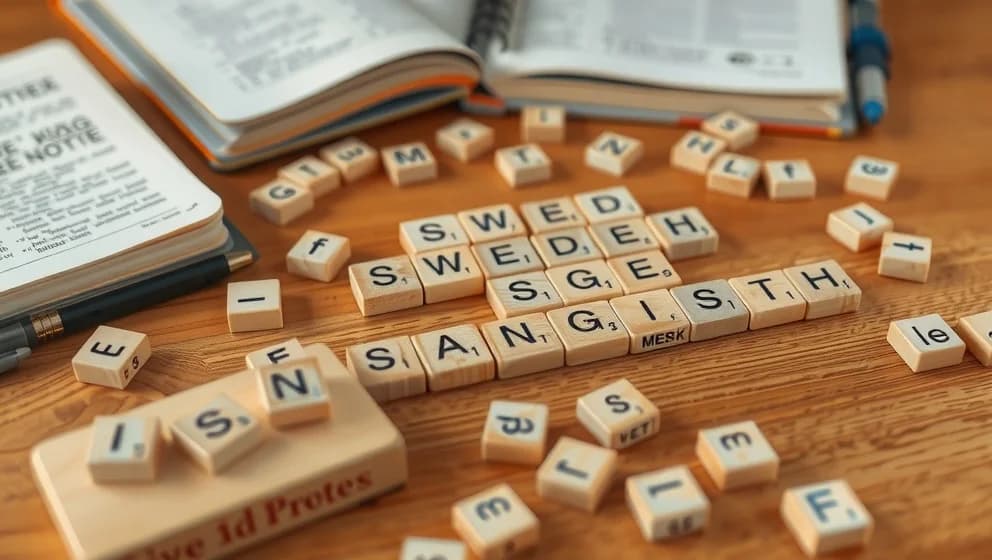 Vilka ord slutar på f i svenska